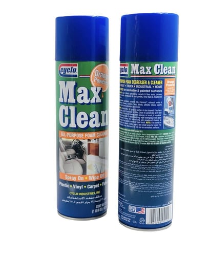 ماكس كلين منظف مراتب سيارات رغوة