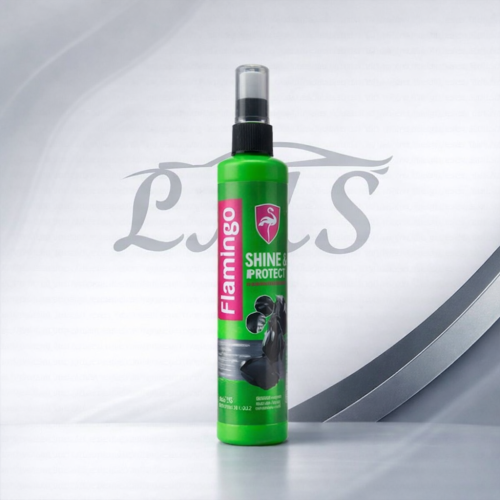 ملمع بلاستيك السيارات Flamingo Shine & Protect حما...