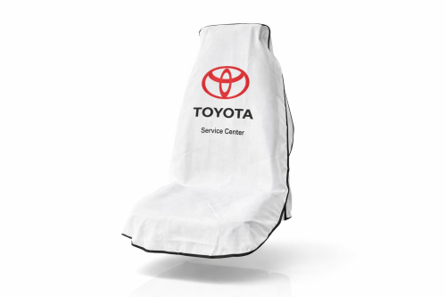 تلبيسة مقعد السيارة بشعار تويوتا ضد الماء والاتساخ