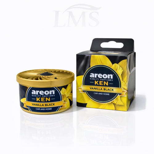 معطر Areon Ken Vanilla Black للسيارة والمنزل – فان...