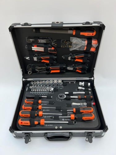 شنطة عدة 399 قطعة احترافية | طقم أدوات صيانة سيارا...