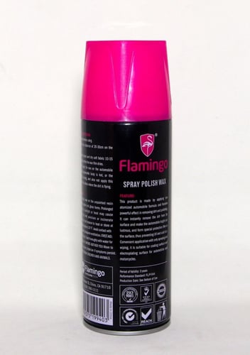 فلامنجو واكس بعد الغسيل بخاخ