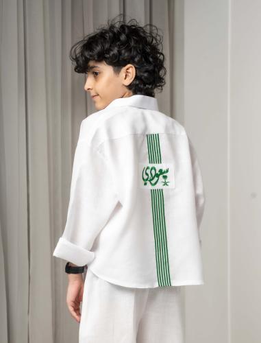 قميص كتان سعودي 2026