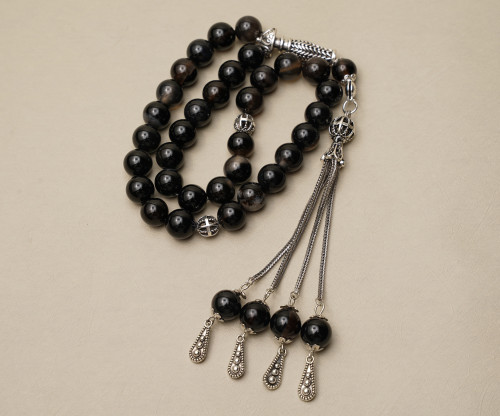 سبحة عقيق دائري برازيلي a3