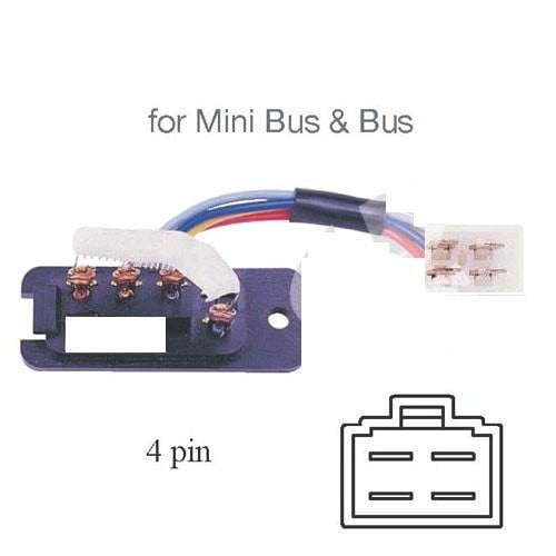 #10675W مقاوم ريسيستور / RESISTOR BUS 24V 4 PINS