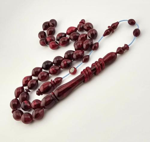 مسباح فاتوران عنابي بتعريقه حمراء