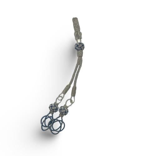 طربزونه فضه بتصميم حلقي ثلاثي و اطراف ثنائيه ومشبك...