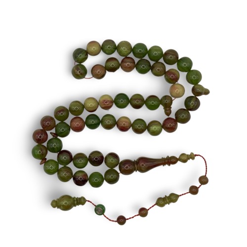 مسباح فاتوران اخضر بتعريقه عنابيه