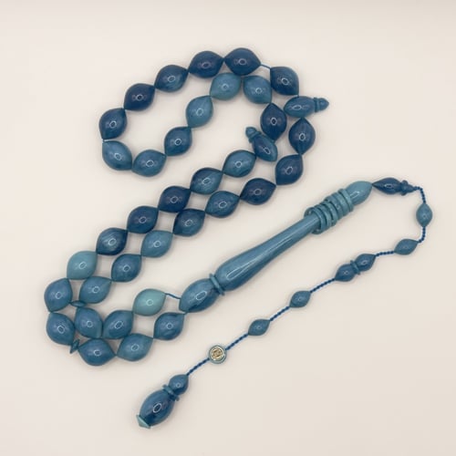 مسباح فاتوران أزرق بتعريقه سماويه