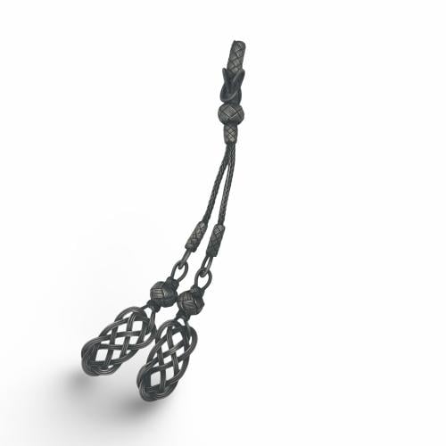 طربزونه فضه بتصميم حلقي مستطيل و اطراف ثنائيه ومشب...