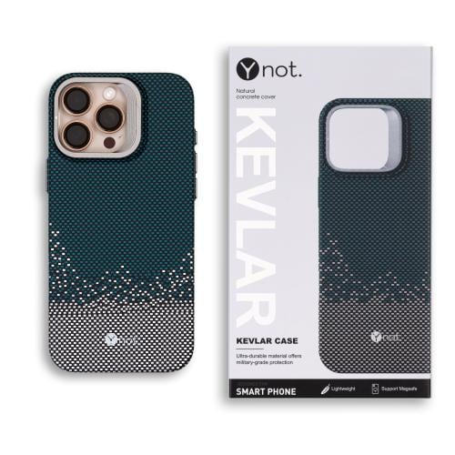 Ynot - جراب حماية كيفلر الماج سيف مع ستاند للكامير...