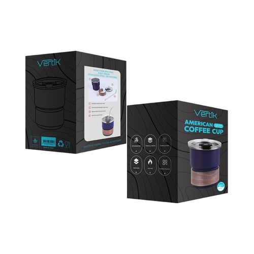 كوب القهوة الأمريكي من VERTIK – تصميم أنيق