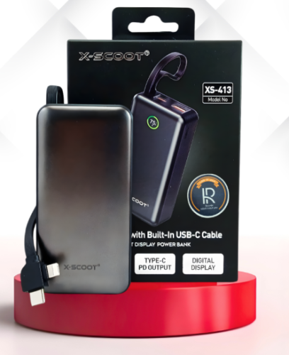 اكس سكوت- باور بانك 30 واط 10 الف ملي امبير