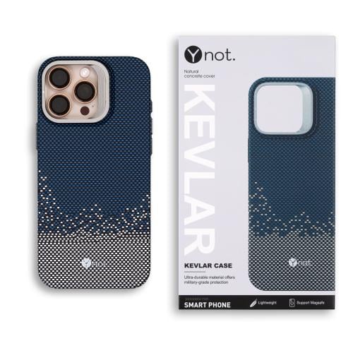 Ynot - جراب حماية كيفلر الماج سيف مع ستاند للكامير...