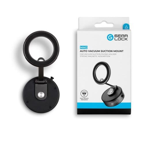 جير لوك - حامل جوال ماج سيف بقاعدة شفط الية للسيار...