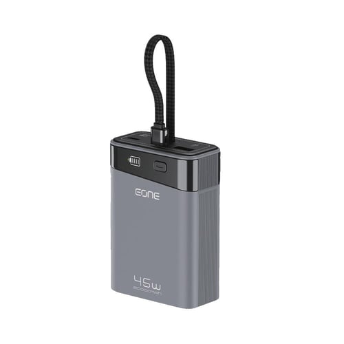 اي ون بطارية متنقلة 20 الف ملي امبير (45 واط) كيبل...