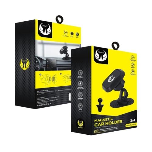 يوفو - حامل جوّال مغناطيسي 2 في 1 من يوفو