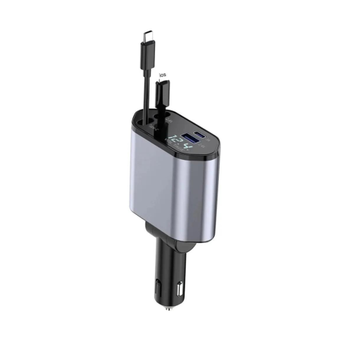 شاحن سيارة بقوة 4 في 1 بقوة 120 واط