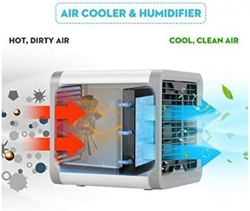 مكيف صحراوي صغير متنقل لاستخدام المكتبي ضمان الوكي...