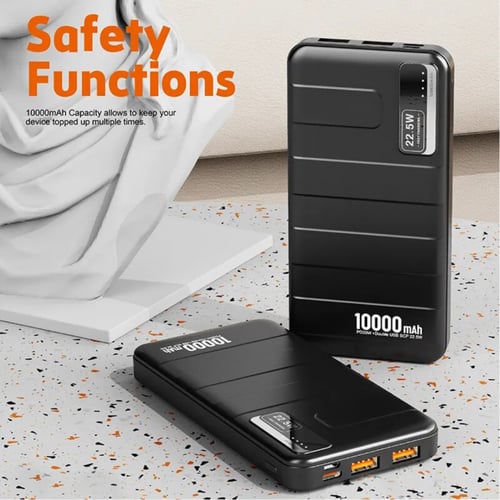 عرض فيدا 2 باور بانك 10.000ملي امبير بقوة 22.5 واط