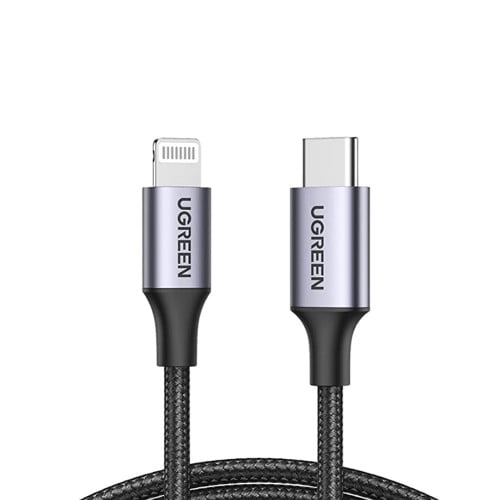 كيبل لايتنيج شحن سريع قماش متر معتمد من ابل UGREEN