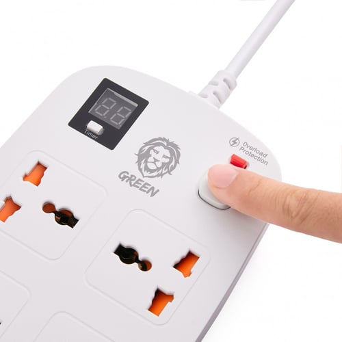 التوصيلة الذكية -لون ابيض من GREEN LION