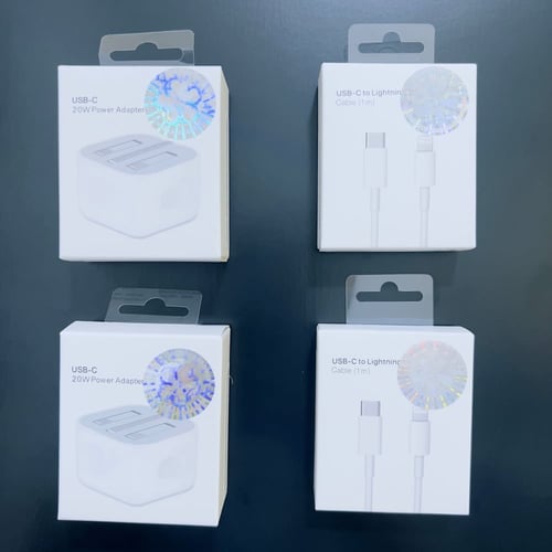 عرض منتجات الايفون 4 منتجات 2 افياش جدارية 2 كيابل...