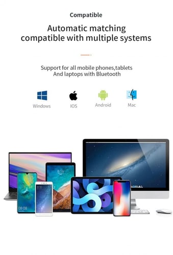 كيبورد لا سلكي قابل للطي من ماركة WIWU