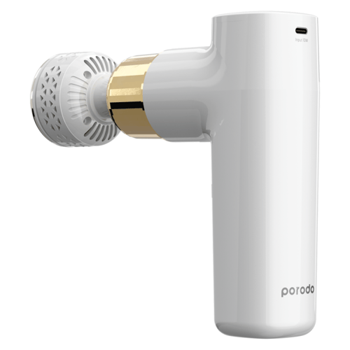 جهاز مساج لاسلكي تسخين و تبريد بورودو - ابيض