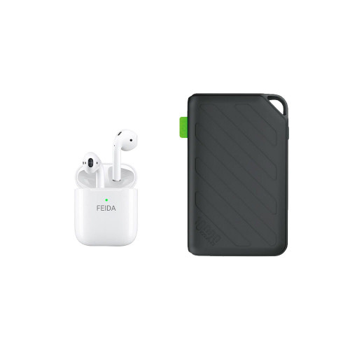 عرض باور بانك قوي بريف بلس 10 الف وسماعة ايربودز 2...