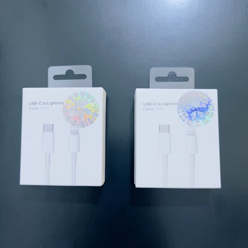 2 كيابل ايفون PD ضمان المتجر