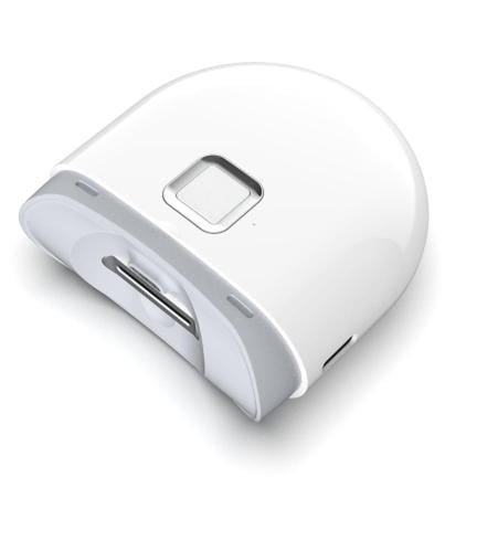 دينكس - مبرد اظافر كهربائي بأضاءة led - ابيض