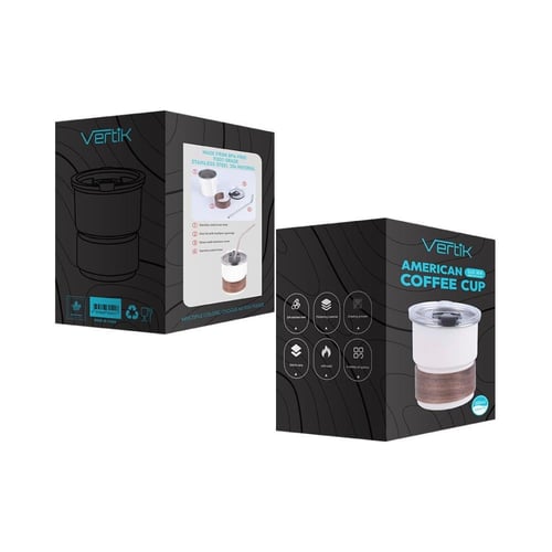 كوب القهوة الأمريكي من VERTIK – تصميم أنيق