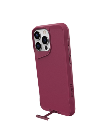 هلمت- كفر سبكت اكس مع ستاند - لون عنابي