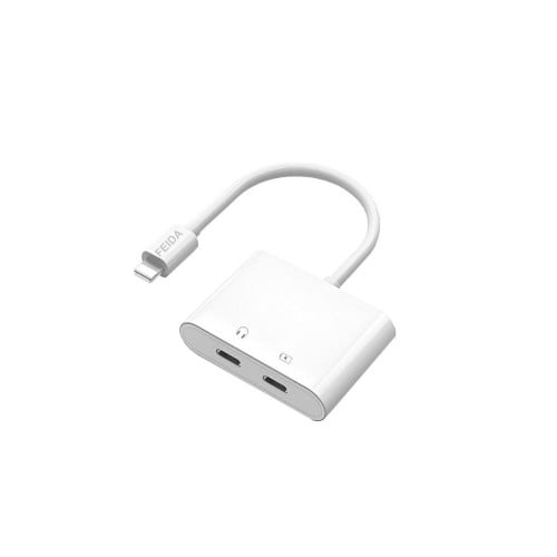 تحويلة ايفون للسماعة والشحن فيدا