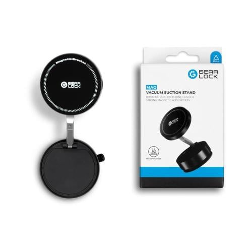 جير لوك - حامل جوال ماج سيف بقاعدة شفط الية للسيار...