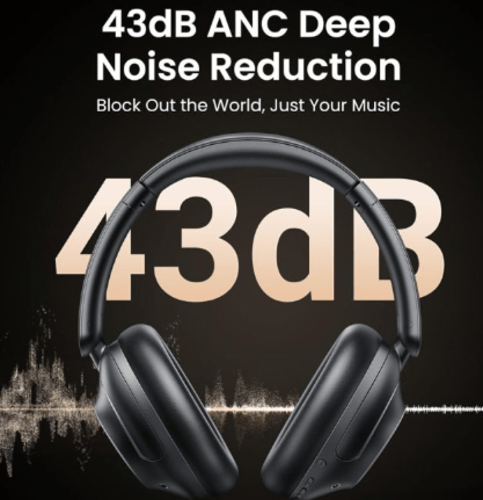 يوجرين- سماعة رأسية هايبرد بميزة عزل الضوضاء - أسو...