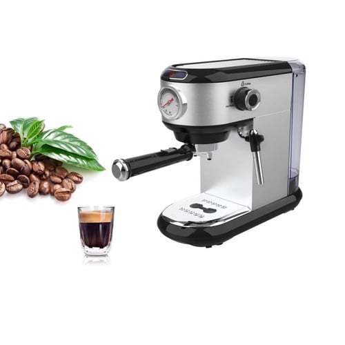 ماكينة تحضير قهوة اسبريسو و كابتشينو و لاتيه مع تب...