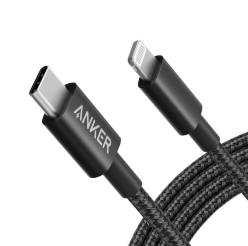 انكر- كيبل ايفون تايب سي بطول 1.8 معتمد من ابل