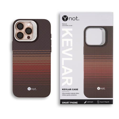 Ynot - جراب حماية كيفلر الماج سيف مع ستاند للكامير...