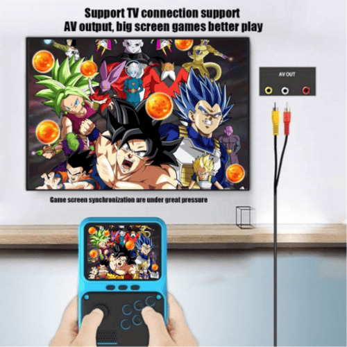 عرض اللعبتين جيم بوي الجديد 500GAMES ثلاثية الأبعا...