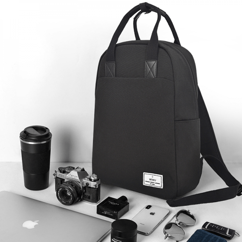 ويوو _حقيبة ظهر رياضية مقاومة الماء لون اسود