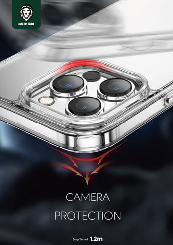 كفر ايفون 14برو ماكس قرين ضد الصدمات GREEN