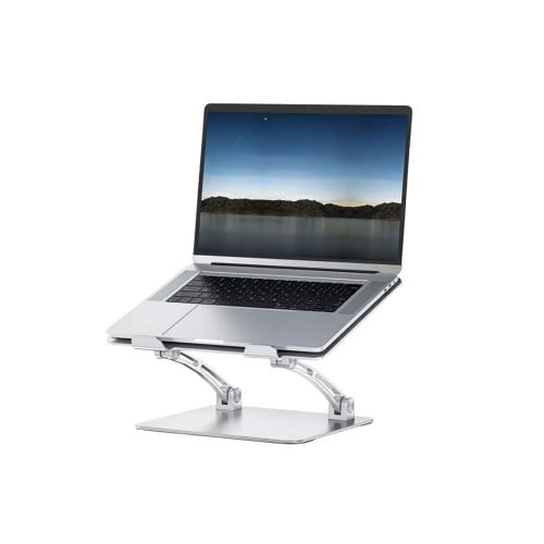 حامل لابتوب قابل للطي من ويوو S700 فضي