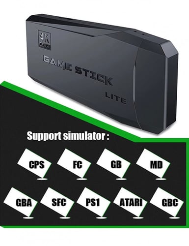 ألعاب الطيبين فيديو 4K HD مزدوجة 64 جيجا ،10000 ال...