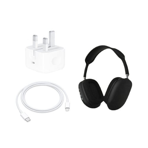 عرض سماعة راس شبية ابل فيش جداري 20 واط كيبل ايفون...