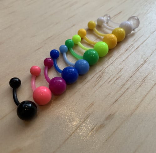 حلق سرة اكرليك -, Belly ring