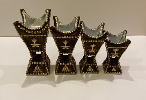 مباخر حايليه من خشب الاثل الصغيره 55