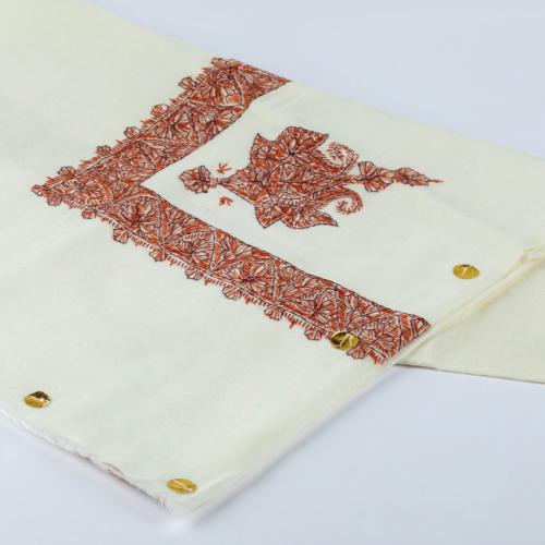 شال كشميري - خياطة يدوية