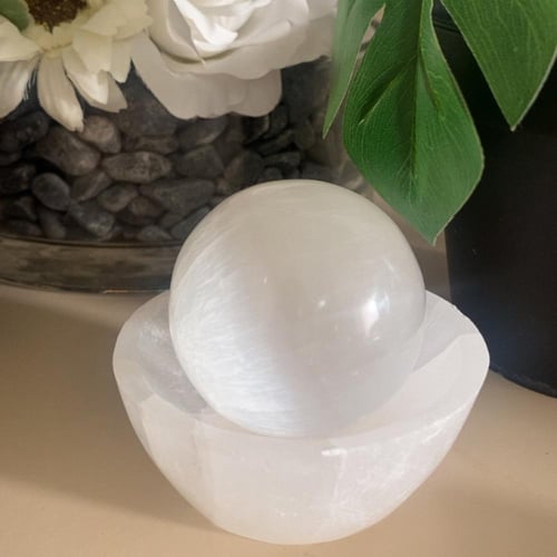 صحن سيلينايت لتنظيف الأحجار